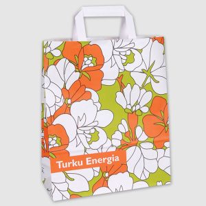 Click for enlarging Flat Handle Paper Bags 0