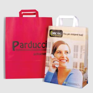 Click for enlarging Flat Handle Paper Bags 2