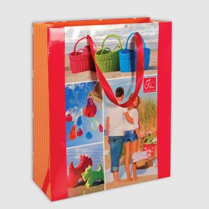 Click for enlarging Paper Bags with Ribbon Handles 2